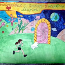 Виктория в конкурсе «Путешествие с Умкой и его друзьями»