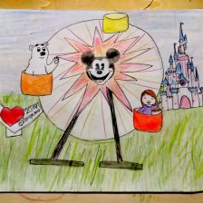 Алиса Дегтярева в конкурсе «Путешествие с Умкой и его друзьями»