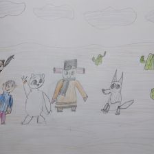 Савелий в конкурсе «Путешествие с Умкой и его друзьями»