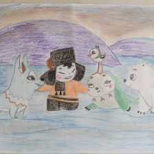 Татьяна в конкурсе «Путешествие с Умкой и его друзьями»