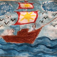 Элизабет в конкурсе «Путешествие с Умкой и его друзьями»