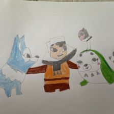 Рахман в конкурсе «Путешествие с Умкой и его друзьями»