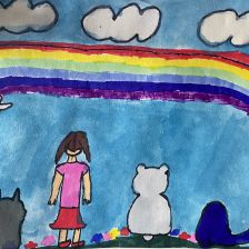 Алина в конкурсе «Путешествие с Умкой и его друзьями»