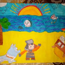 Мария в конкурсе «Путешествие с Умкой и его друзьями»