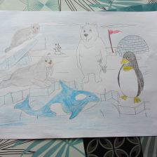 Ирина в конкурсе «Путешествие с Умкой и его друзьями»