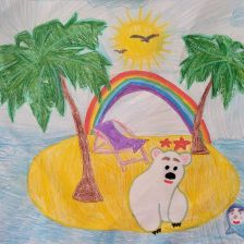 Самсонова Василиса в конкурсе «Путешествие с Умкой и его друзьями»