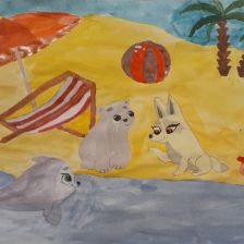 Ярослав Кытманов в конкурсе «Путешествие с Умкой и его друзьями»