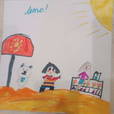 Дарья Сова в конкурсе «Путешествие с Умкой и его друзьями»