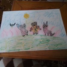 Ника в конкурсе «Путешествие с Умкой и его друзьями»