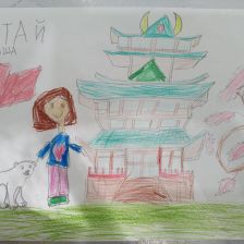 Ксюша в конкурсе «Путешествие с Умкой и его друзьями»