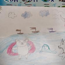 Варфоломеева Варя в конкурсе «Путешествие с Умкой и его друзьями»