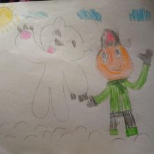 Никита в конкурсе «Путешествие с Умкой и его друзьями»