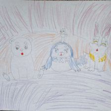 Катя Горбунова в конкурсе «Путешествие с Умкой и его друзьями»