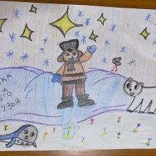 Вера в конкурсе «Путешествие с Умкой и его друзьями»