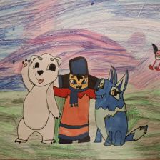 Алексеева Ксения Никитична в конкурсе «Путешествие с Умкой и его друзьями»