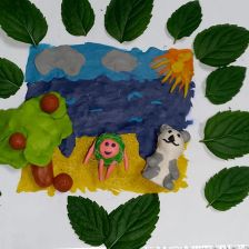 Алина в конкурсе «Путешествие с Умкой и его друзьями»