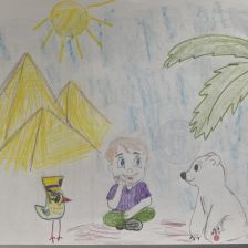 Фидель в конкурсе «Путешествие с Умкой и его друзьями»