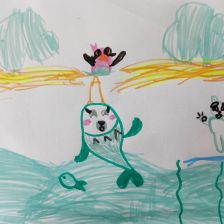 Анастасия в конкурсе «Путешествие с Умкой и его друзьями»