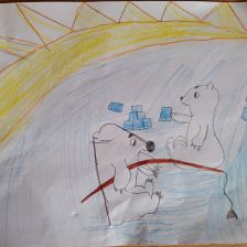 Кира в конкурсе «Путешествие с Умкой и его друзьями»