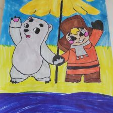 Михаил Фошин в конкурсе «Путешествие с Умкой и его друзьями»