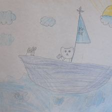 Вероника в конкурсе «Путешествие с Умкой и его друзьями»