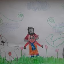 Александра в конкурсе «Путешествие с Умкой и его друзьями»