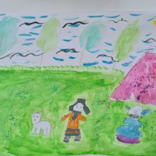 Маша в конкурсе «Путешествие с Умкой и его друзьями»