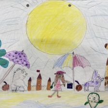 Марианна в конкурсе «Путешествие с Умкой и его друзьями»