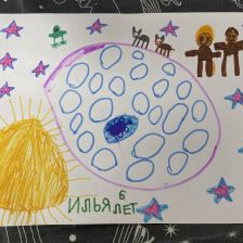 Илья в конкурсе «Путешествие с Умкой и его друзьями»