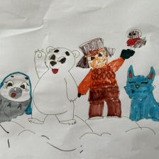 Есения в конкурсе «Путешествие с Умкой и его друзьями»