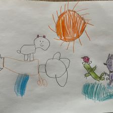 Давид Темирханов в конкурсе «Путешествие с Умкой и его друзьями»