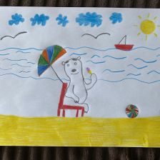 Артём в конкурсе «Путешествие с Умкой и его друзьями»