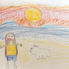 Есения в конкурсе «Путешествие с Умкой и его друзьями»