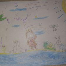 Уля в конкурсе «Путешествие с Умкой и его друзьями»