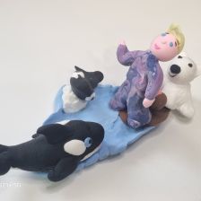 Миша Балутин в конкурсе «Путешествие с Умкой и его друзьями»