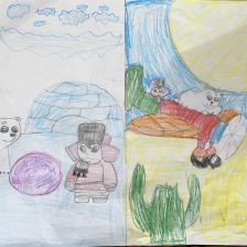 Маша в конкурсе «Путешествие с Умкой и его друзьями»