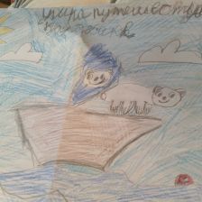 Мехди в конкурсе «Путешествие с Умкой и его друзьями»