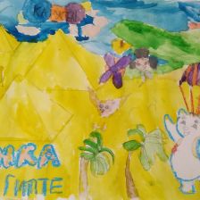 Анна Желтова в конкурсе «Путешествие с Умкой и его друзьями»