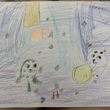 Ева Михетова в конкурсе «Путешествие с Умкой и его друзьями»