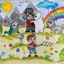 Гринев Матвей Михайлович в конкурсе «Путешествие с Умкой и его друзьями»