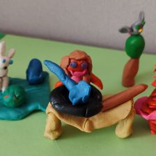 Даша в конкурсе «Путешествие с Умкой и его друзьями»