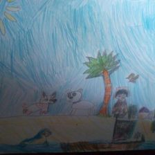 Аня в конкурсе «Путешествие с Умкой и его друзьями»