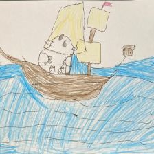 Дарья в конкурсе «Путешествие с Умкой и его друзьями»