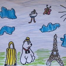 Дарья в конкурсе «Путешествие с Умкой и его друзьями»