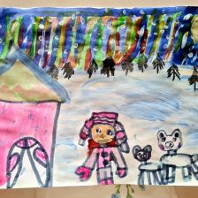 ЕВА РЕБРОВА в конкурсе «Путешествие с Умкой и его друзьями»