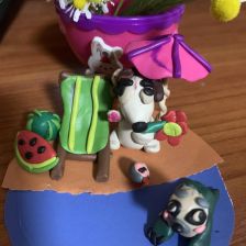 Полина Овчинникова в конкурсе «Путешествие с Умкой и его друзьями»