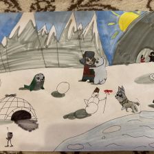 Воронина Мария в конкурсе «Путешествие с Умкой и его друзьями»