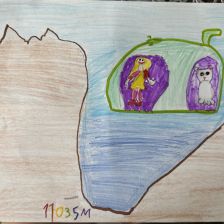 Анна в конкурсе «Путешествие с Умкой и его друзьями»