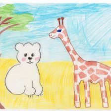 Третьякова Анастасия в конкурсе «Путешествие с Умкой и его друзьями»