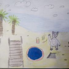 Михаил Константинович Киреев в конкурсе «Путешествие с Умкой и его друзьями»